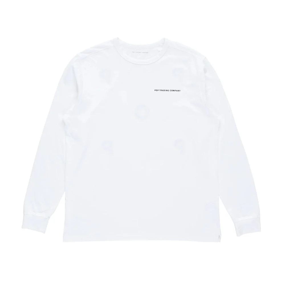 Pop Logo Longsleeve - White