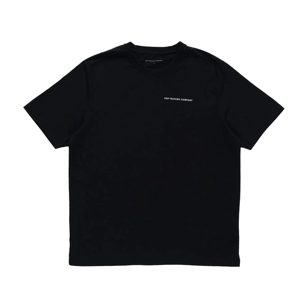 Pop Logo T-Shirt - Black