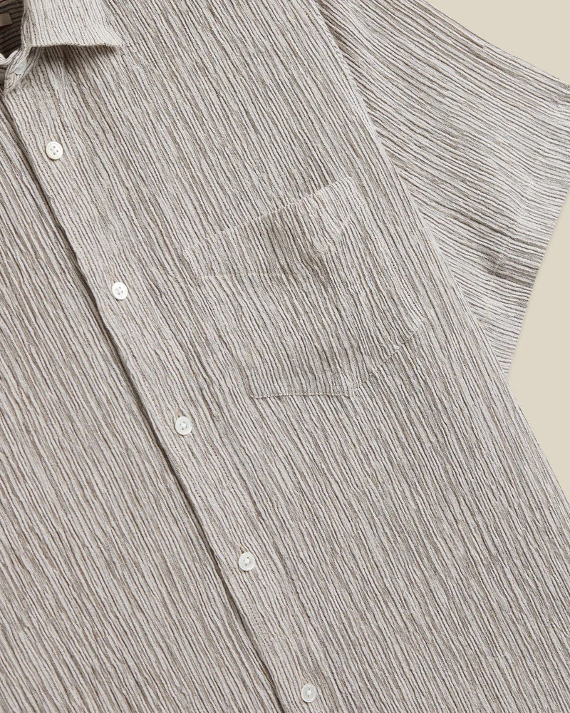 Aaron Shirt - Sand - Image 3