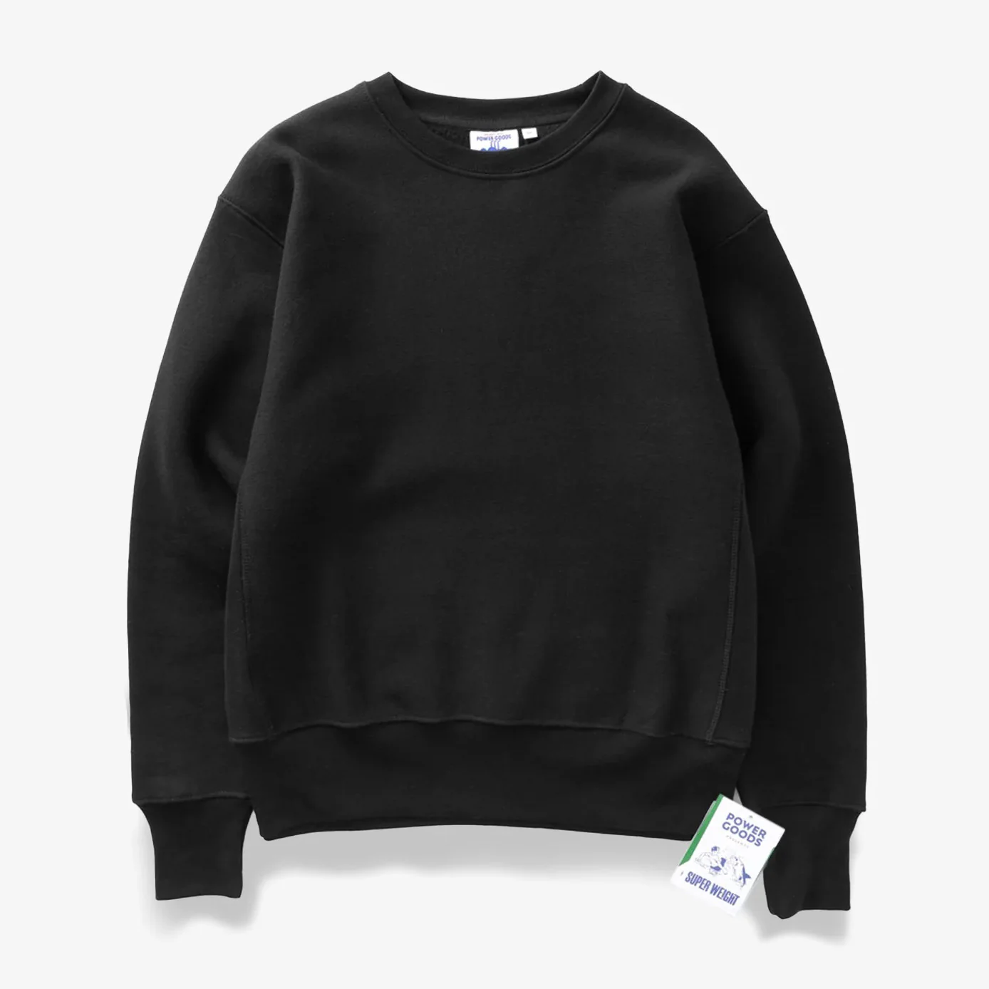 Super Weight Crewneck - Black