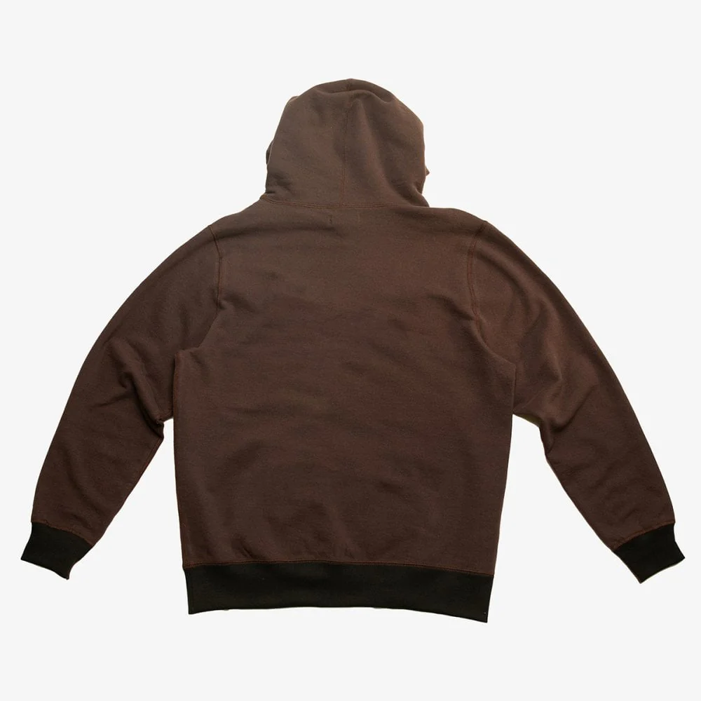 Classic Snap Hoodie - Brown - Image 2
