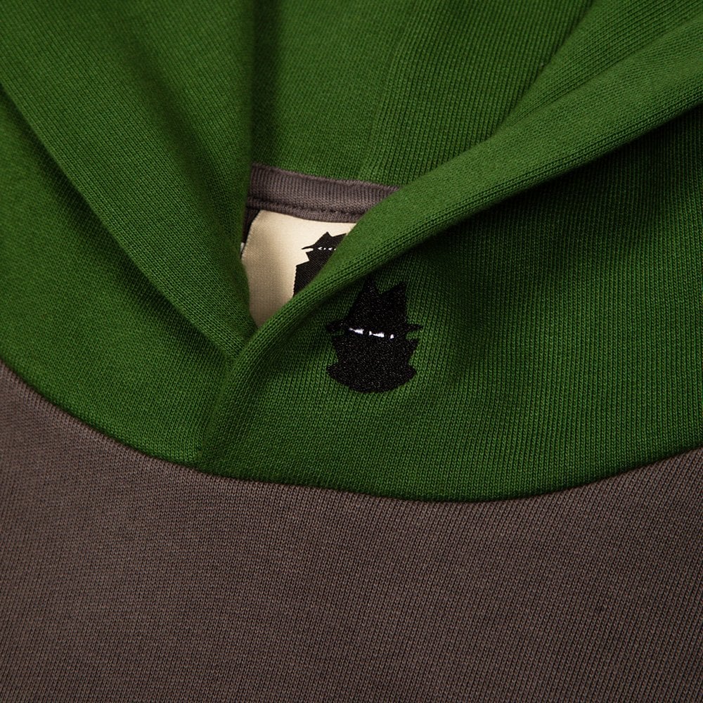 RBM Fleece Hood - Washed Black - Image 3