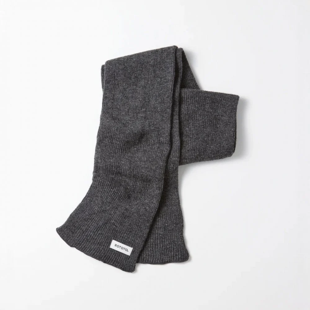 Rototo Sockstole Scarf - Charcoal