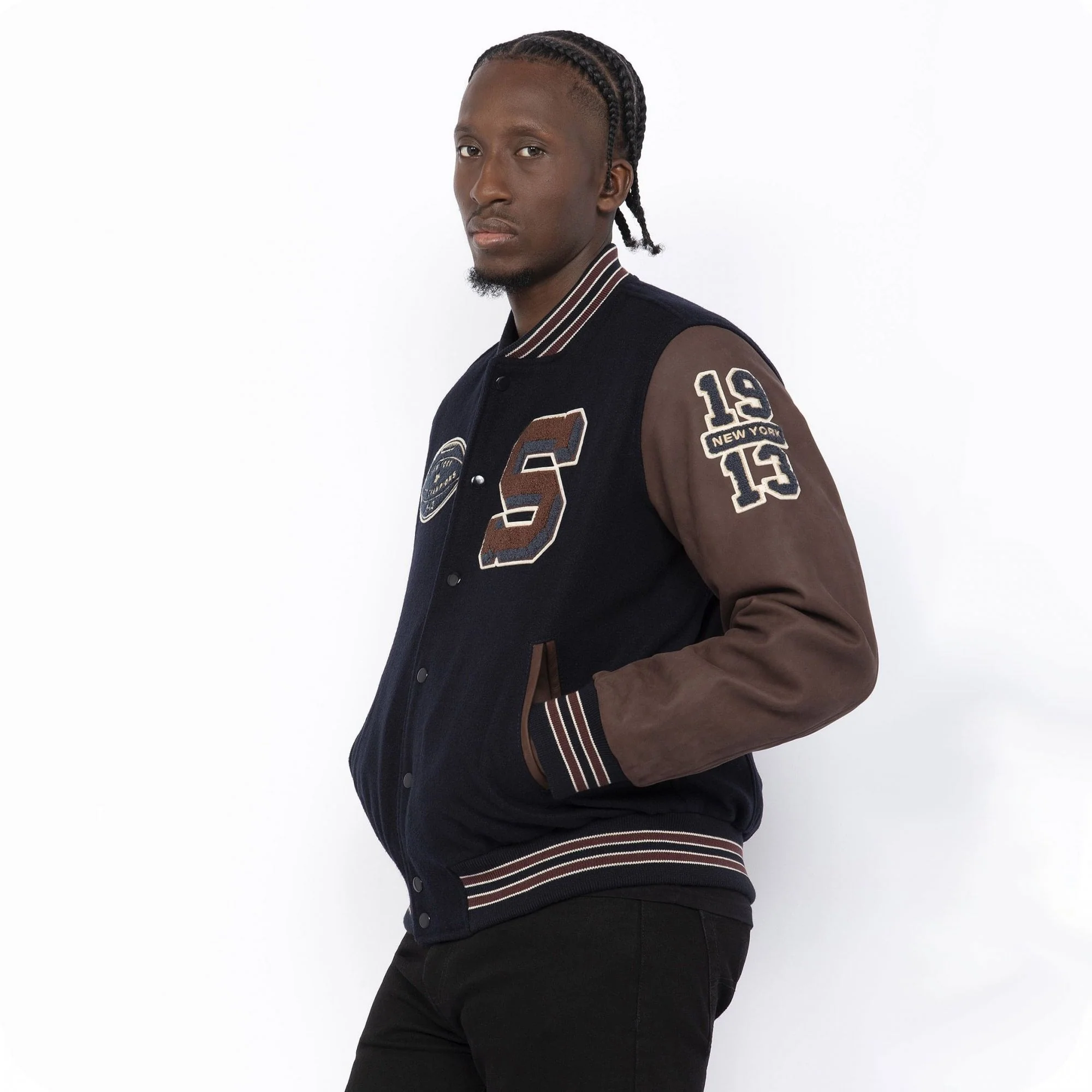 Varsity Jacket - Cowhide & Wool - Image 2