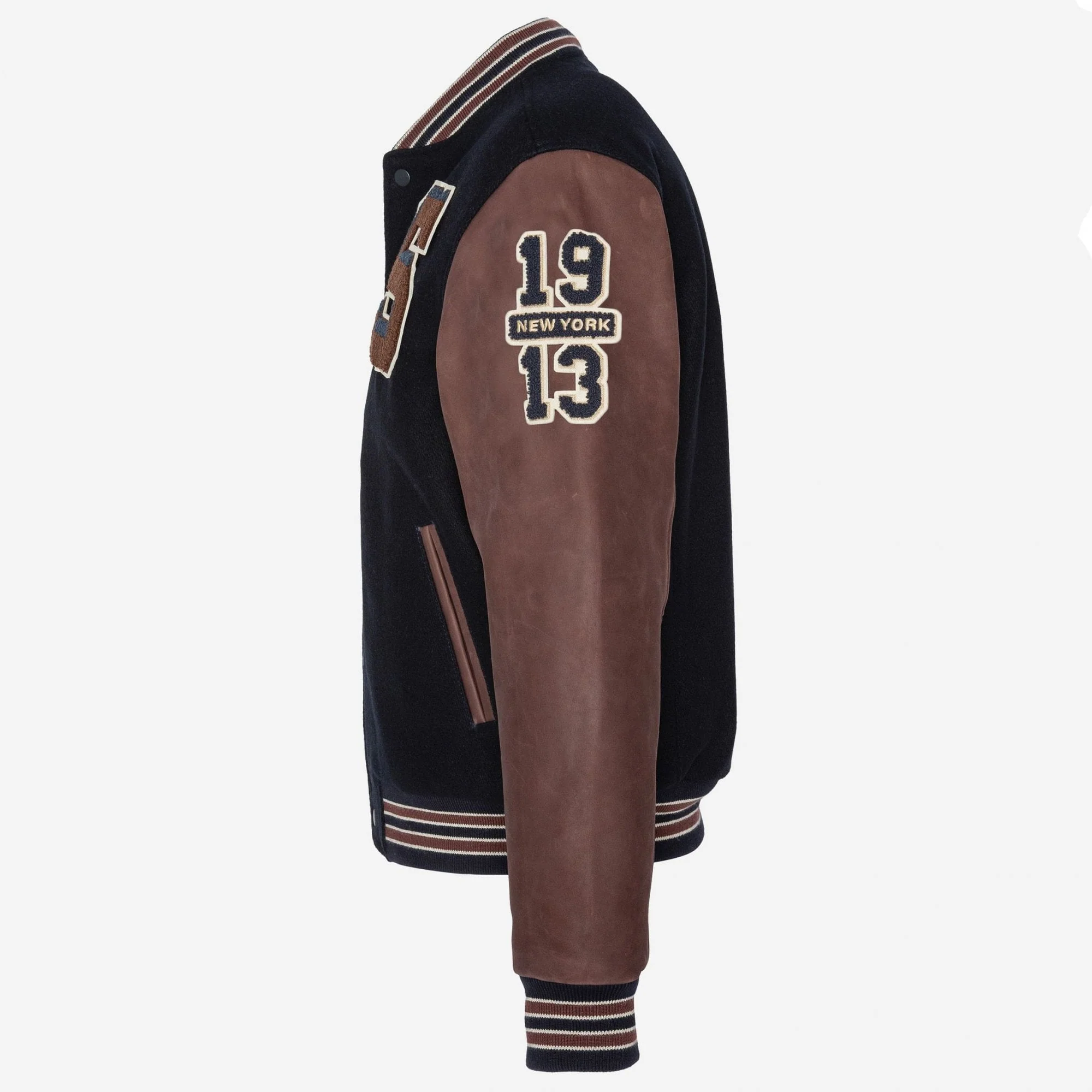 Varsity Jacket - Cowhide & Wool - Image 3