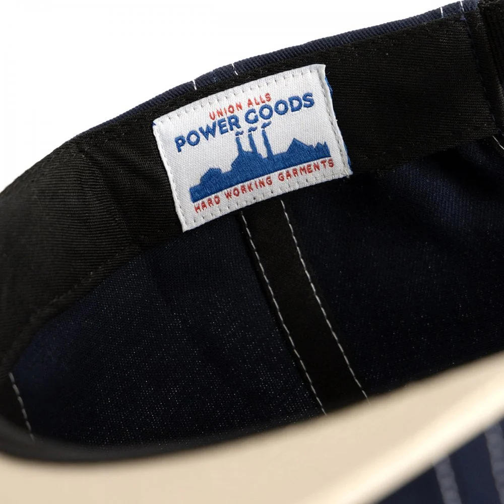 Arch Logo Contrast Stitch Cap Navy/khaki - Image 3