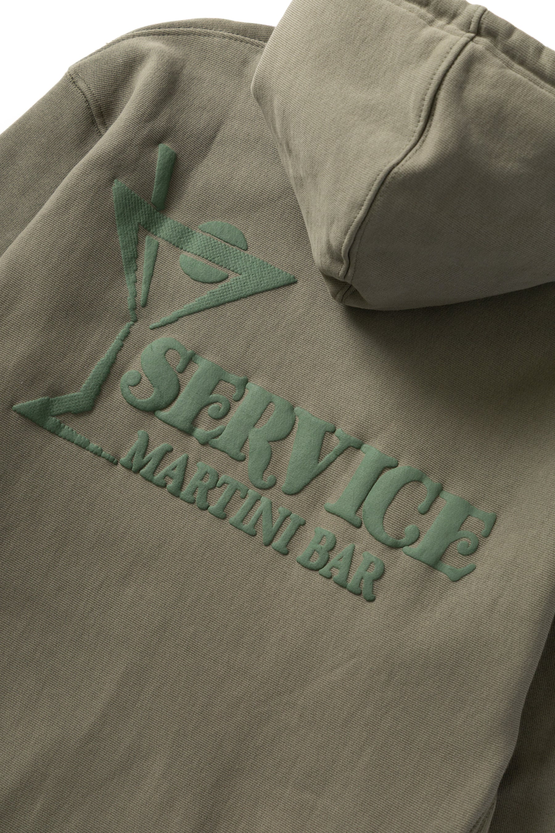 Martini Zipper Hoodie - Black - Image 6