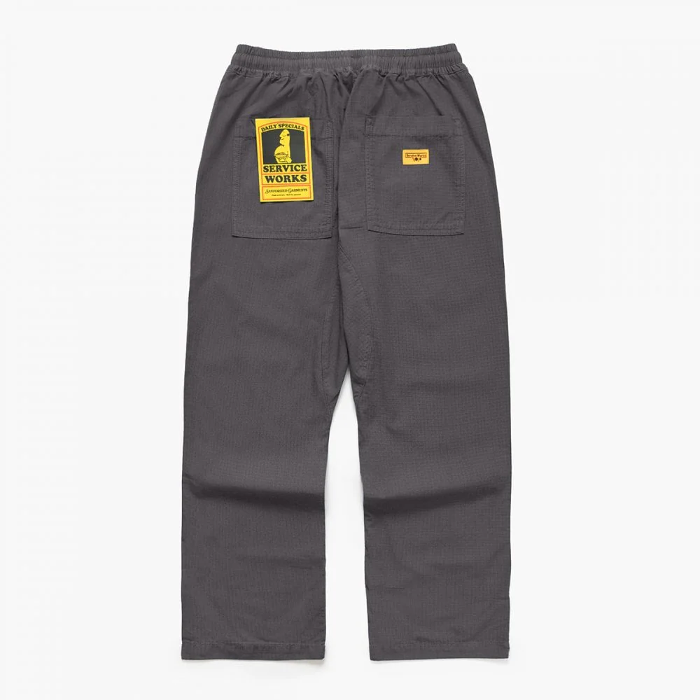 Ripstop Chef Pant - Washed Black - Image 2