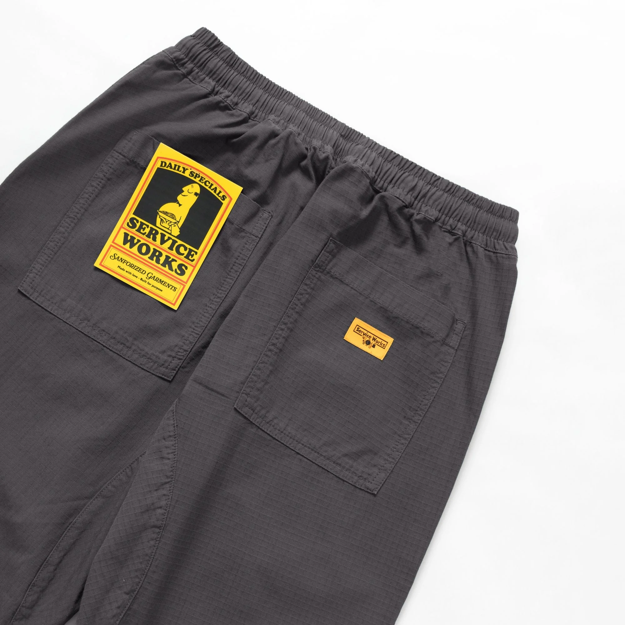 Ripstop Chef Pant - Washed Black - Image 6