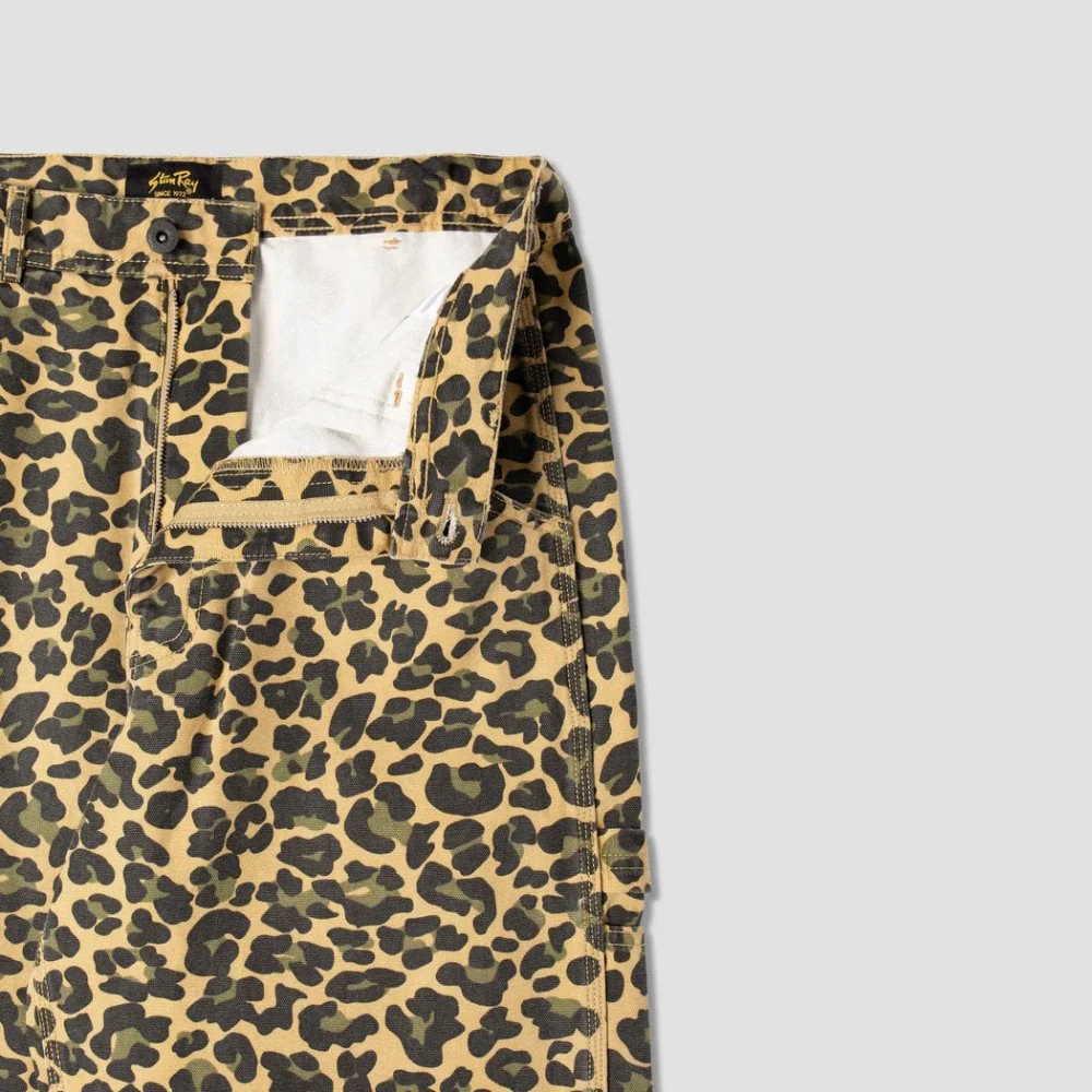 Big Job Painter Pant - Leopard Camo - Image 3