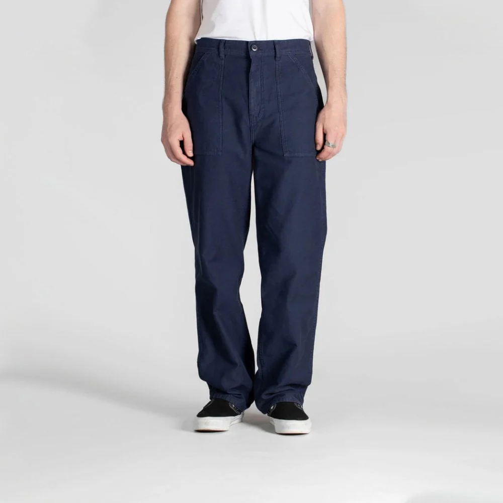 Fat Pant - Navy Sateen - Image 2
