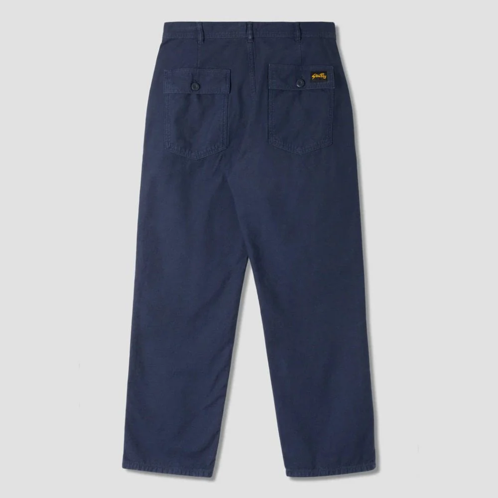 Fat Pant - Navy Sateen - Image 4