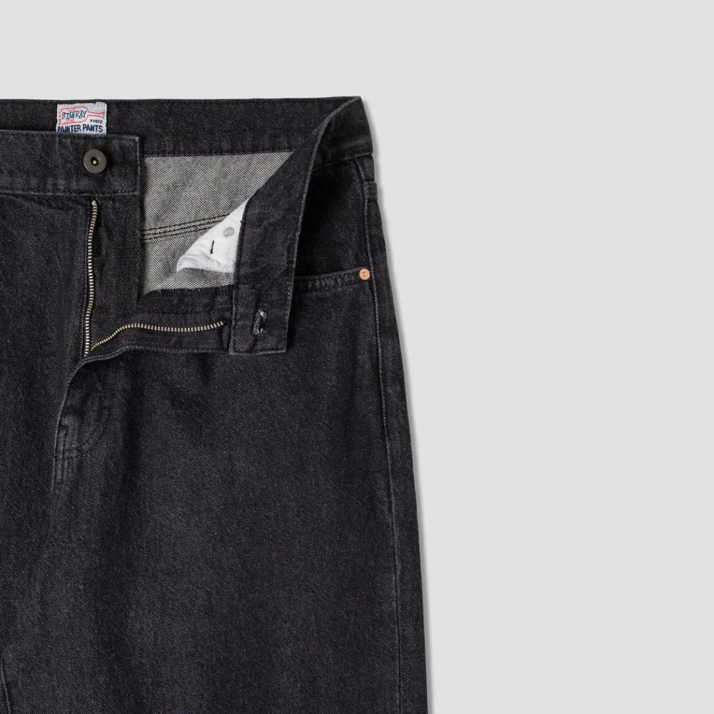 Wide 5 Pant - Charcoal Denim - Image 3