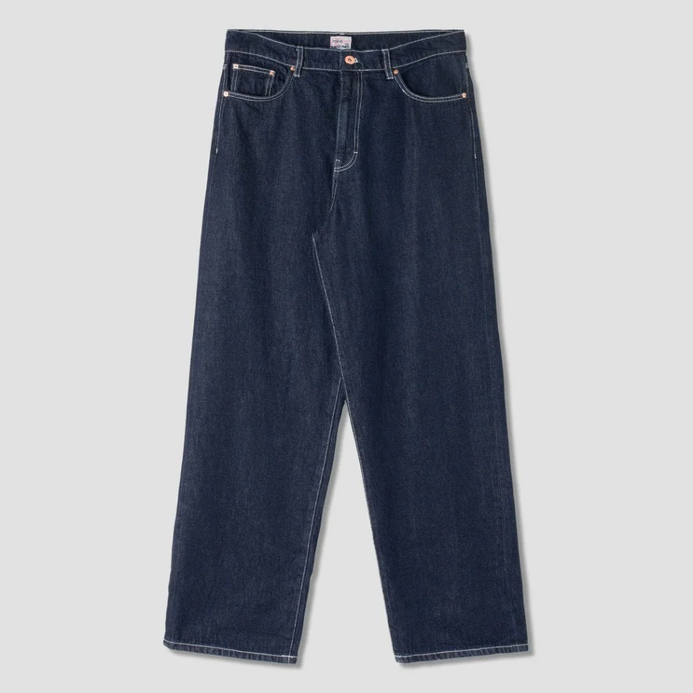 Wide 5 Pocket Pant - Single Rinse Denim