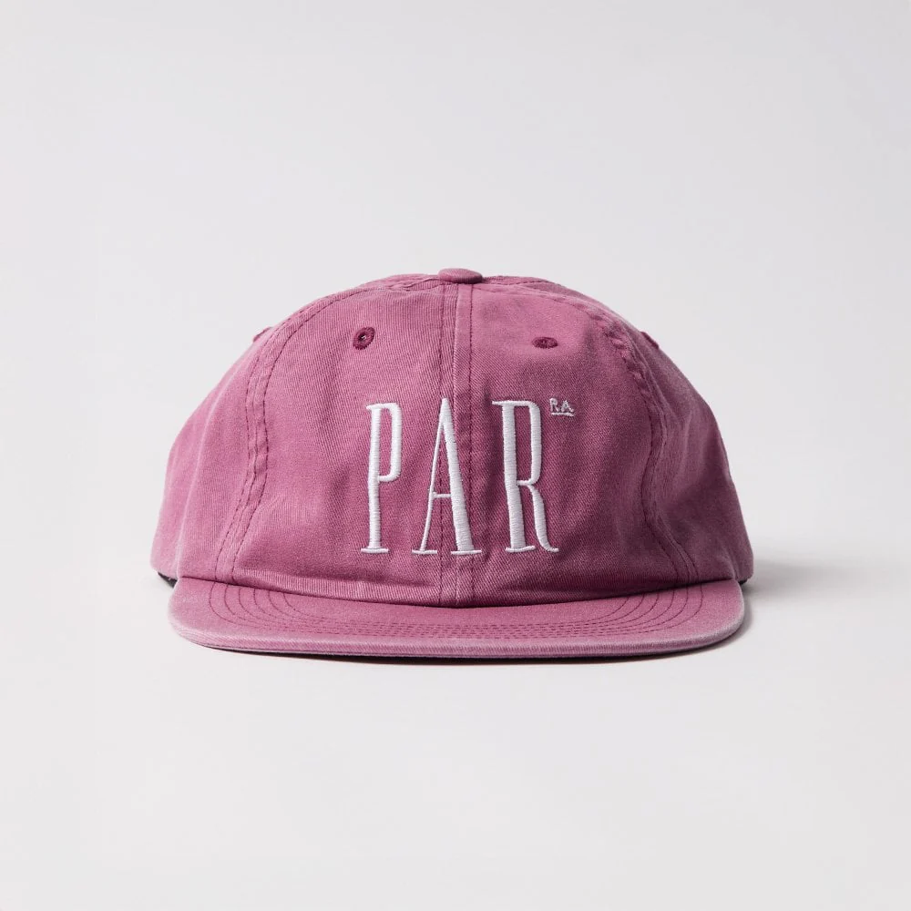Store Logo 6 Panel Hat - Berry