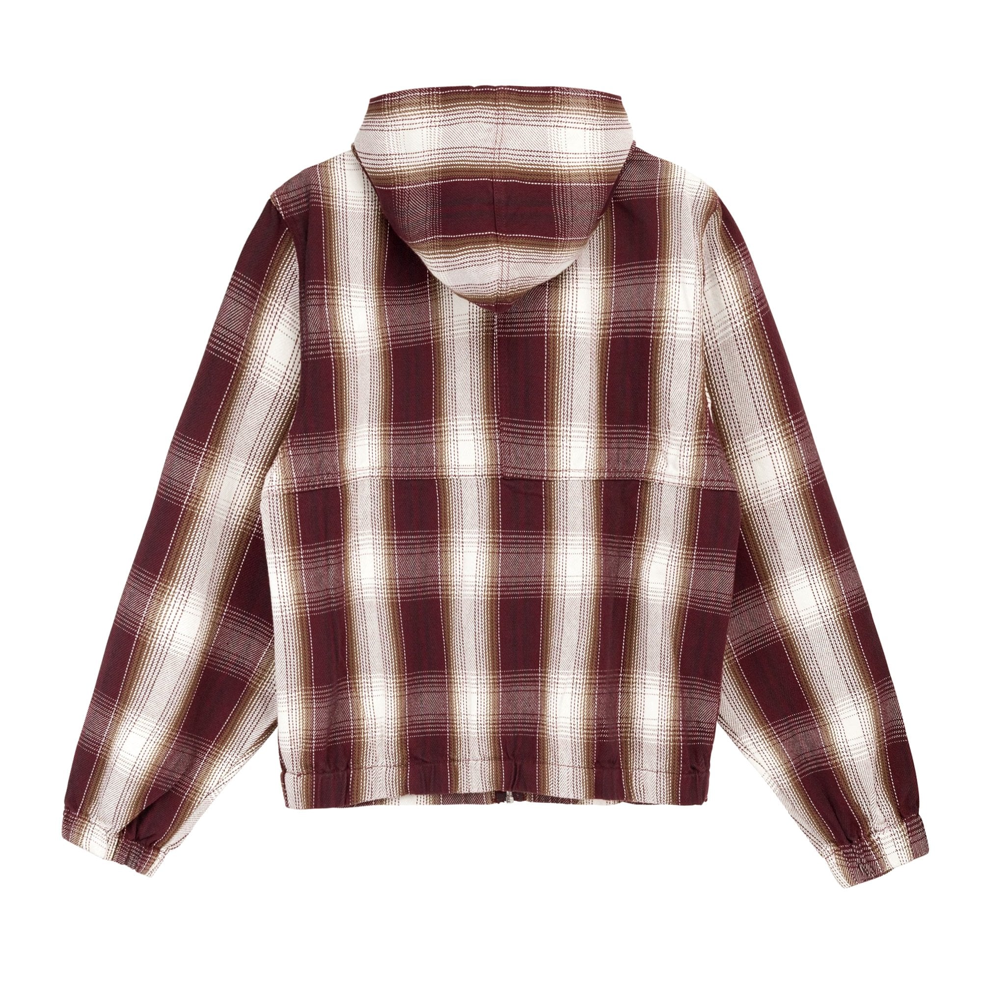 Shadow Plaid Zip Work Jacket - Image 2