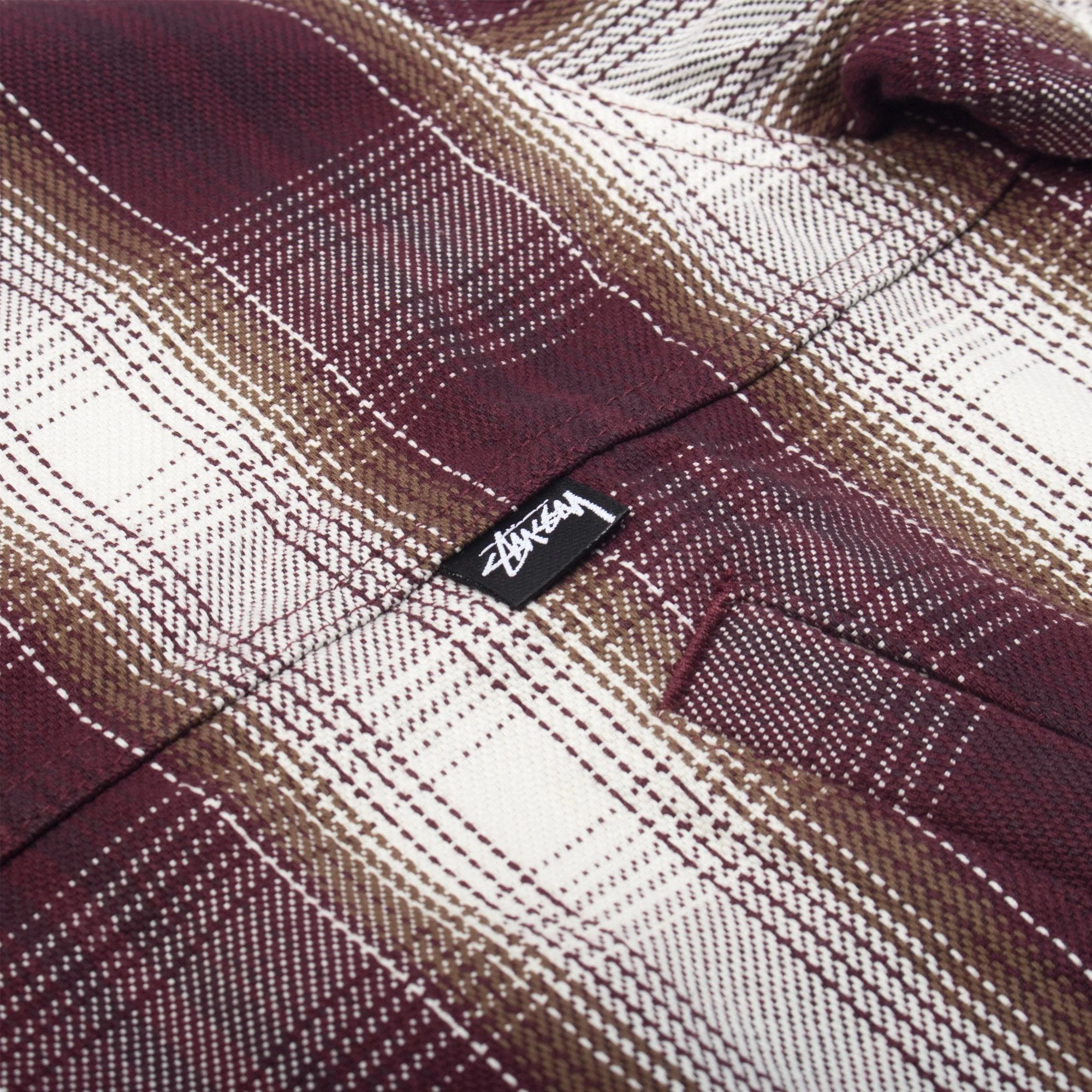 Shadow Plaid Zip Work Jacket - Image 3
