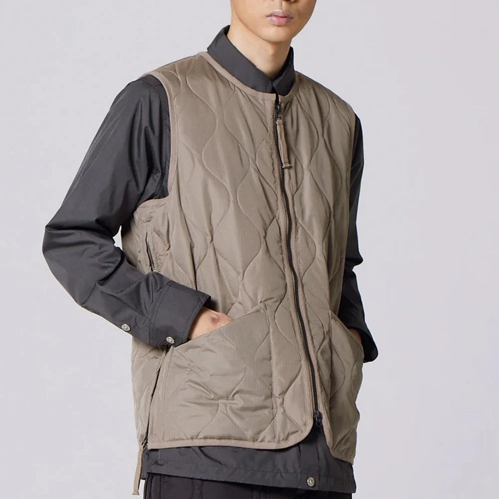 Military Crew Neck W. Zip Down Vest - Image 2