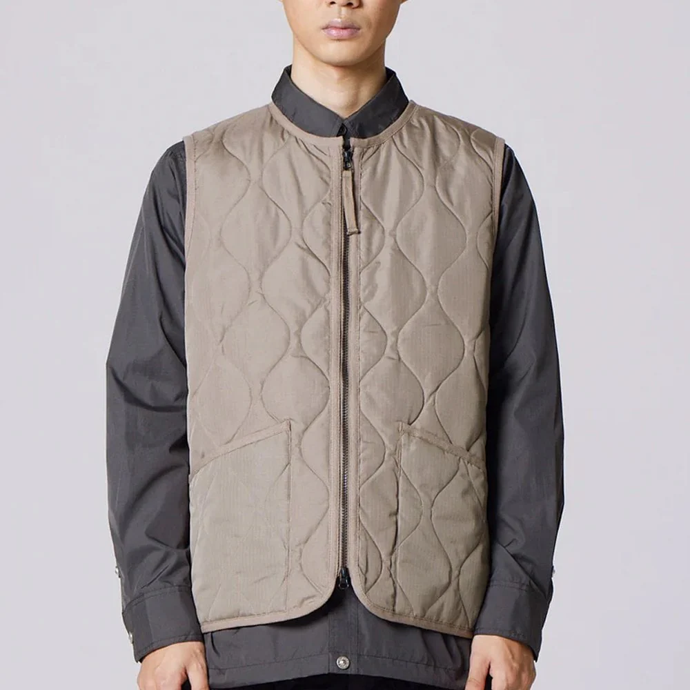 Military Crew Neck W. Zip Down Vest - Image 3