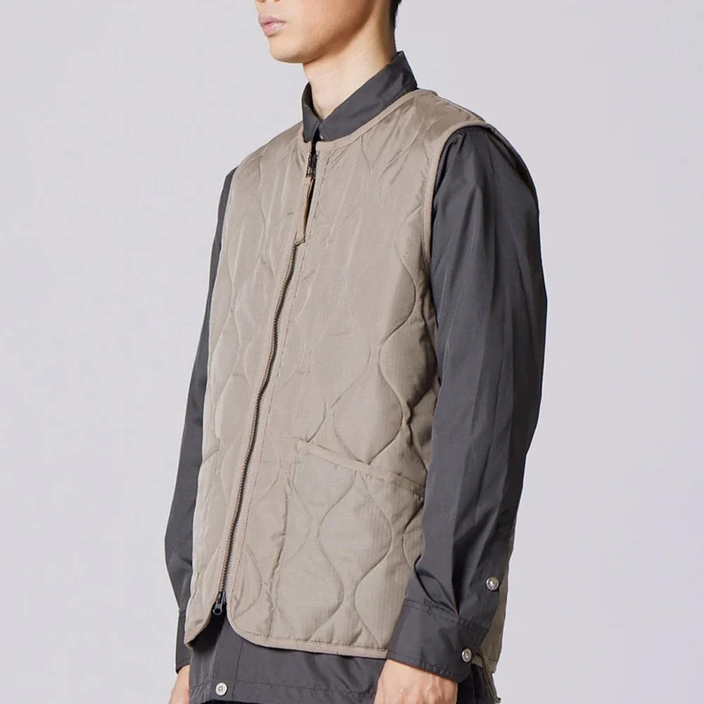Military Crew Neck W. Zip Down Vest - Image 4