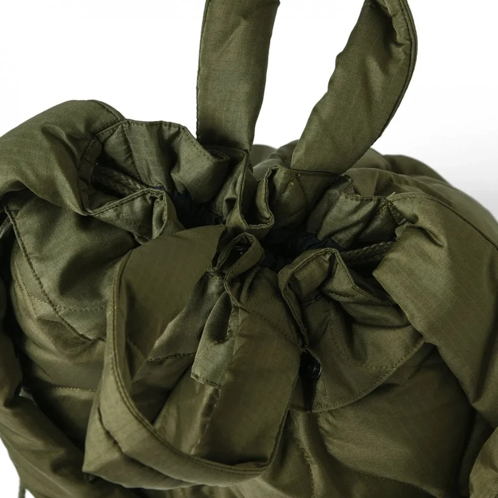 Military Down Helmet Shoulder Bag - Black - Image 2