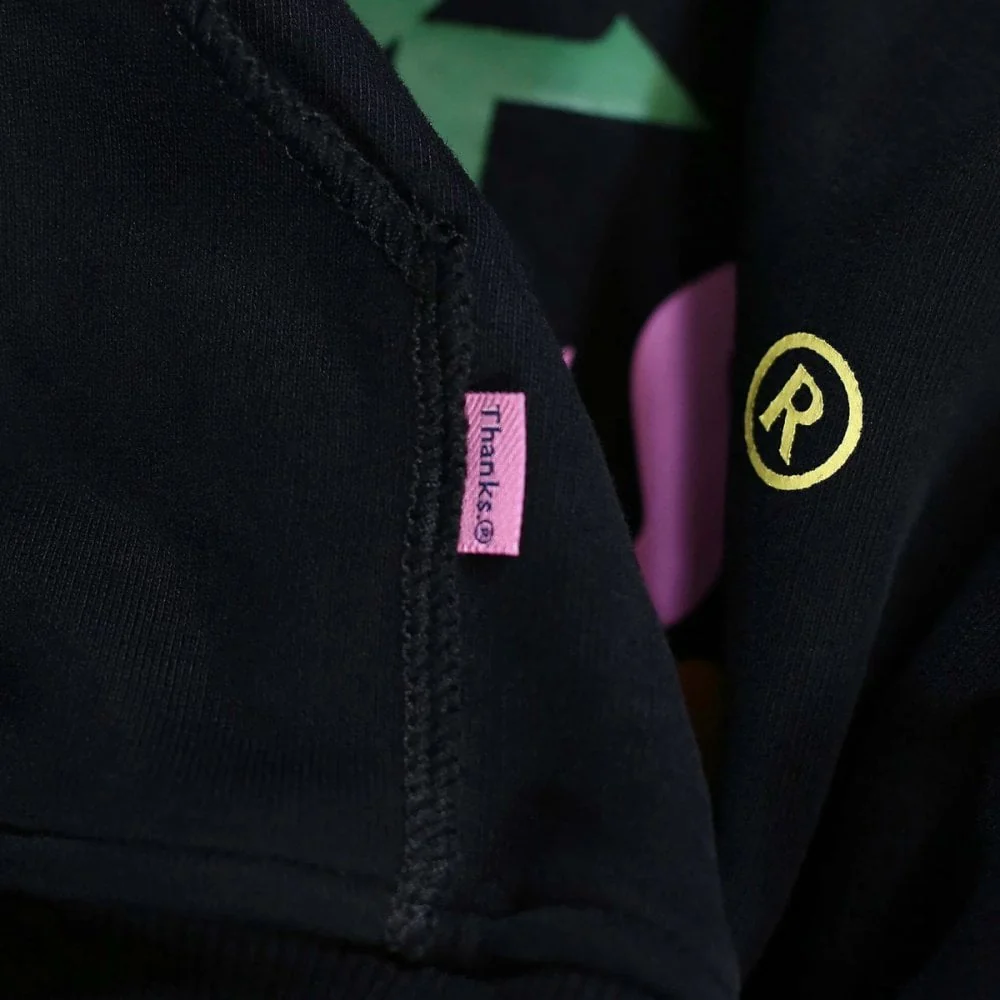 Zip Hood Black - Multi - Image 5