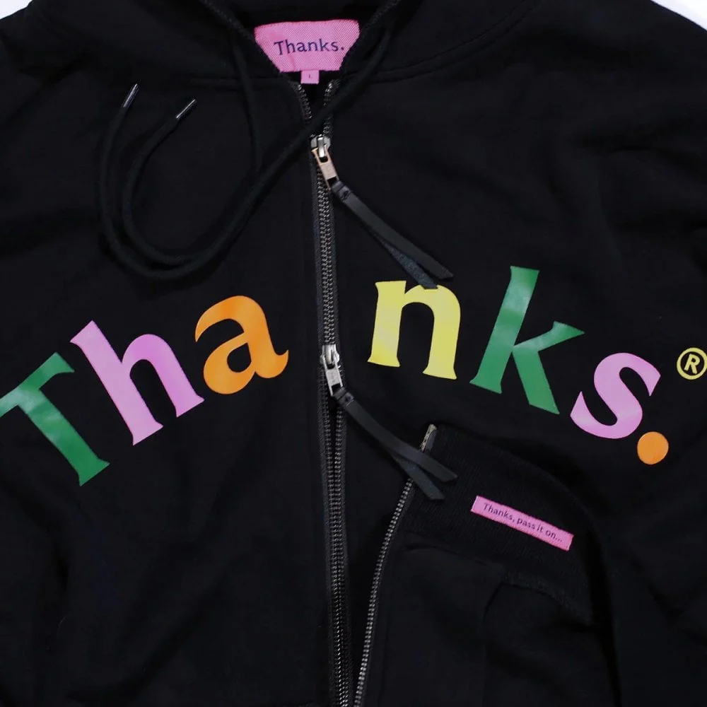 Zip Hood Black - Multi - Image 6
