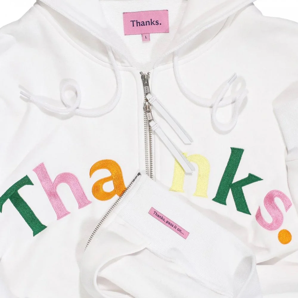 Zip Hood White - Multi - Image 5