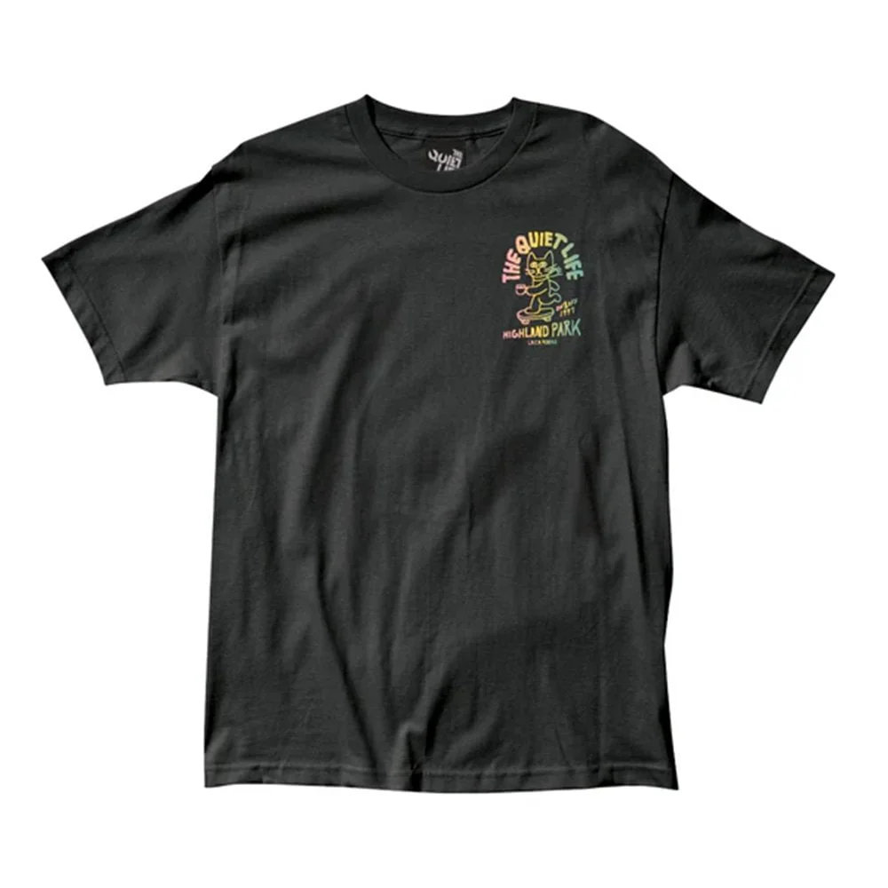 Skating Cat T - Black