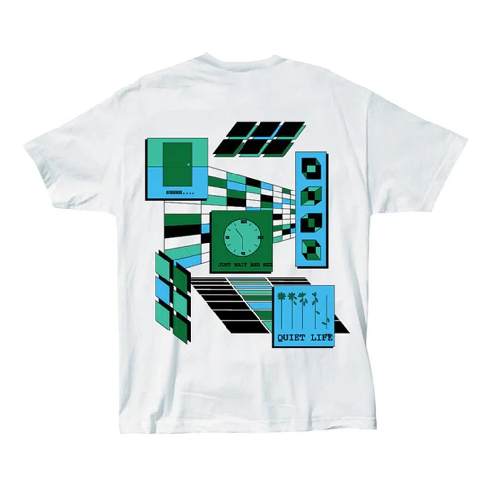 Wait & See S/S T-shirt - White - Image 2