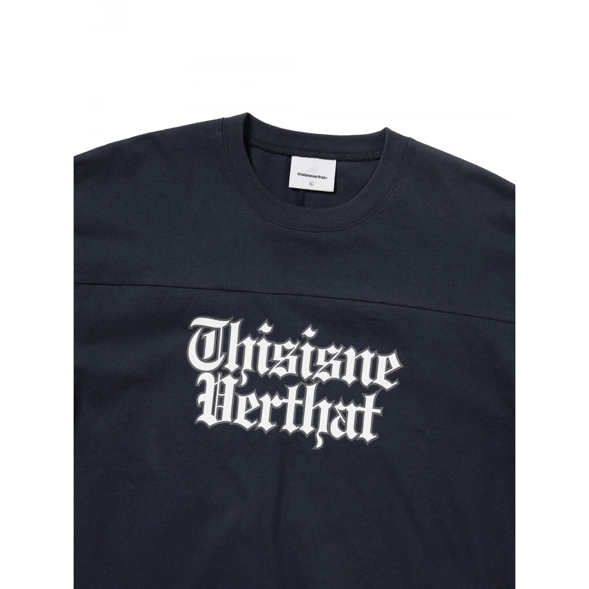 Football Tee - Navy - Image 3