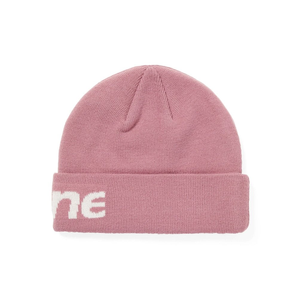 HSP-Logo Big Cuff Beanie - Dusty Pink - Image 2