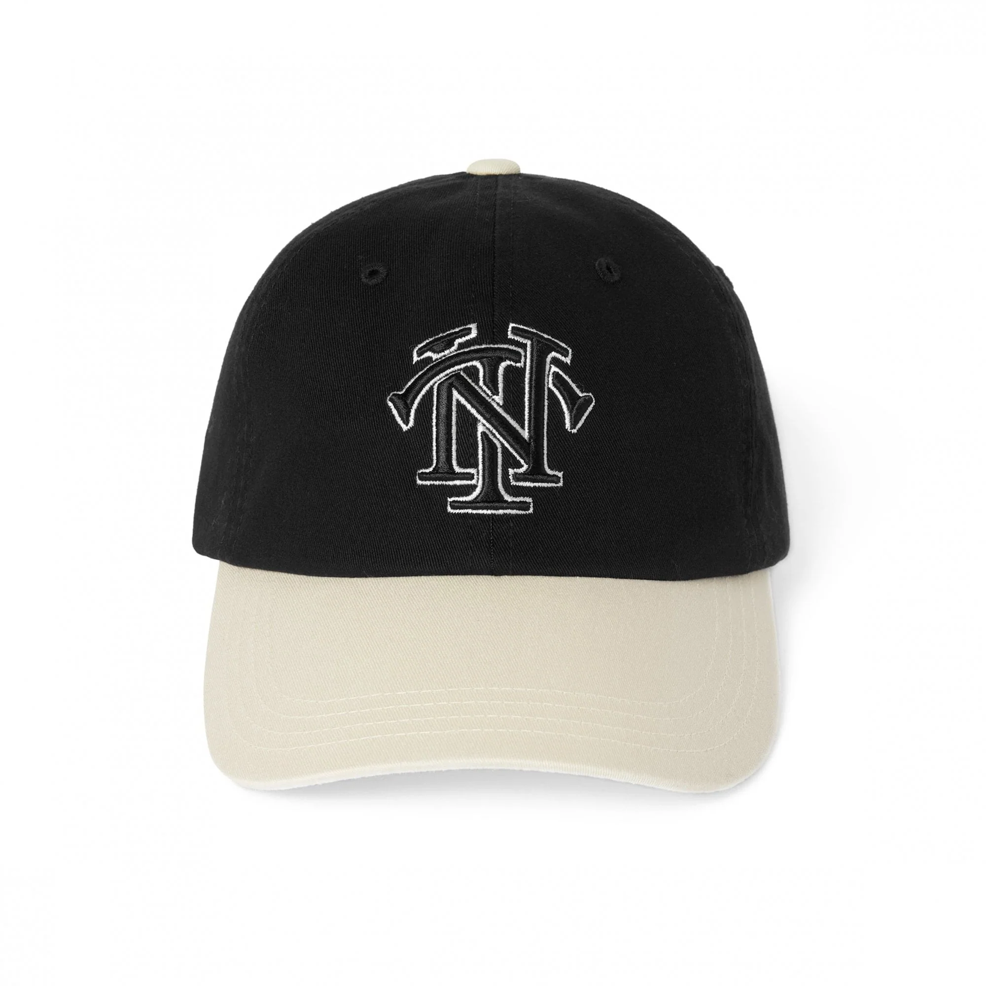 Monogram Cap - Black / Ivory - Image 2