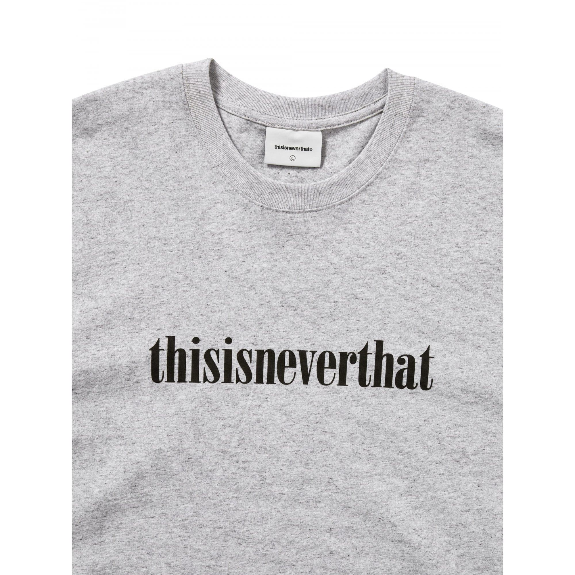 Onyx Logo Tee - Grey Heather - Image 3