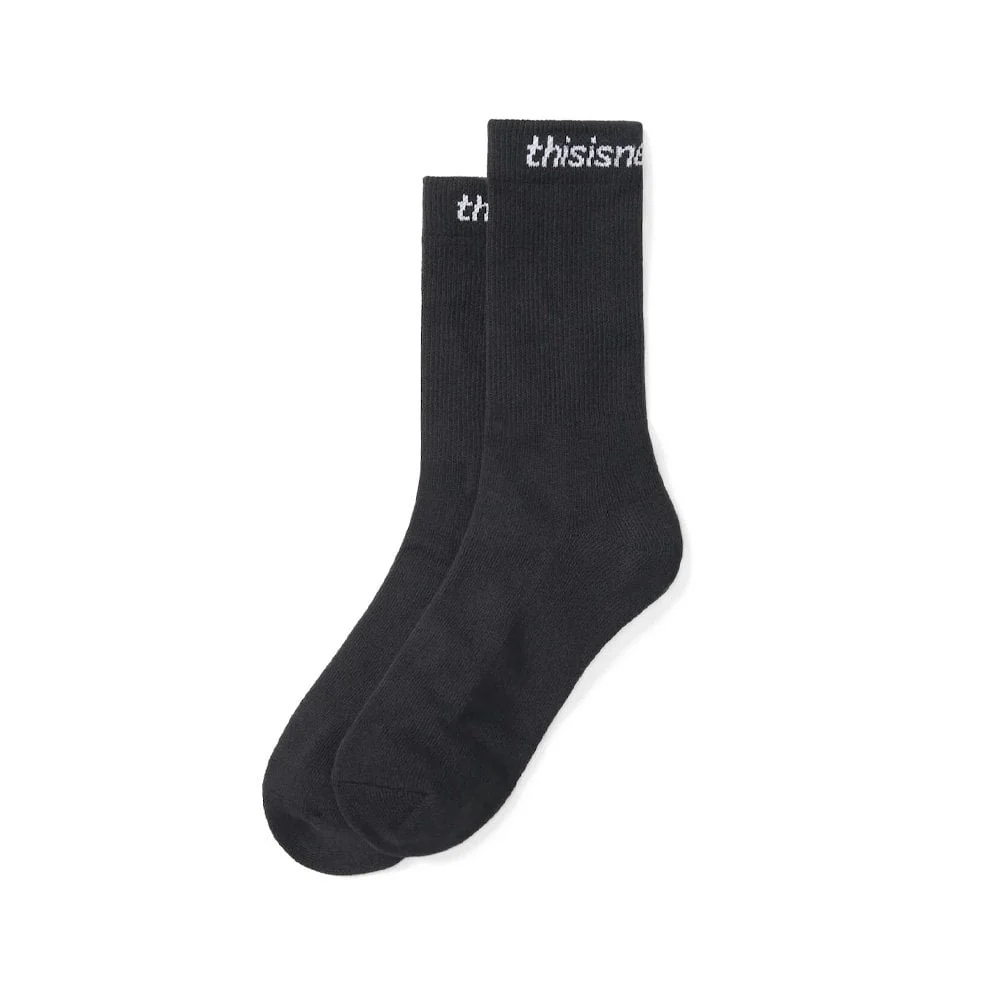 SP-Logo Socks 3 Pack - Black