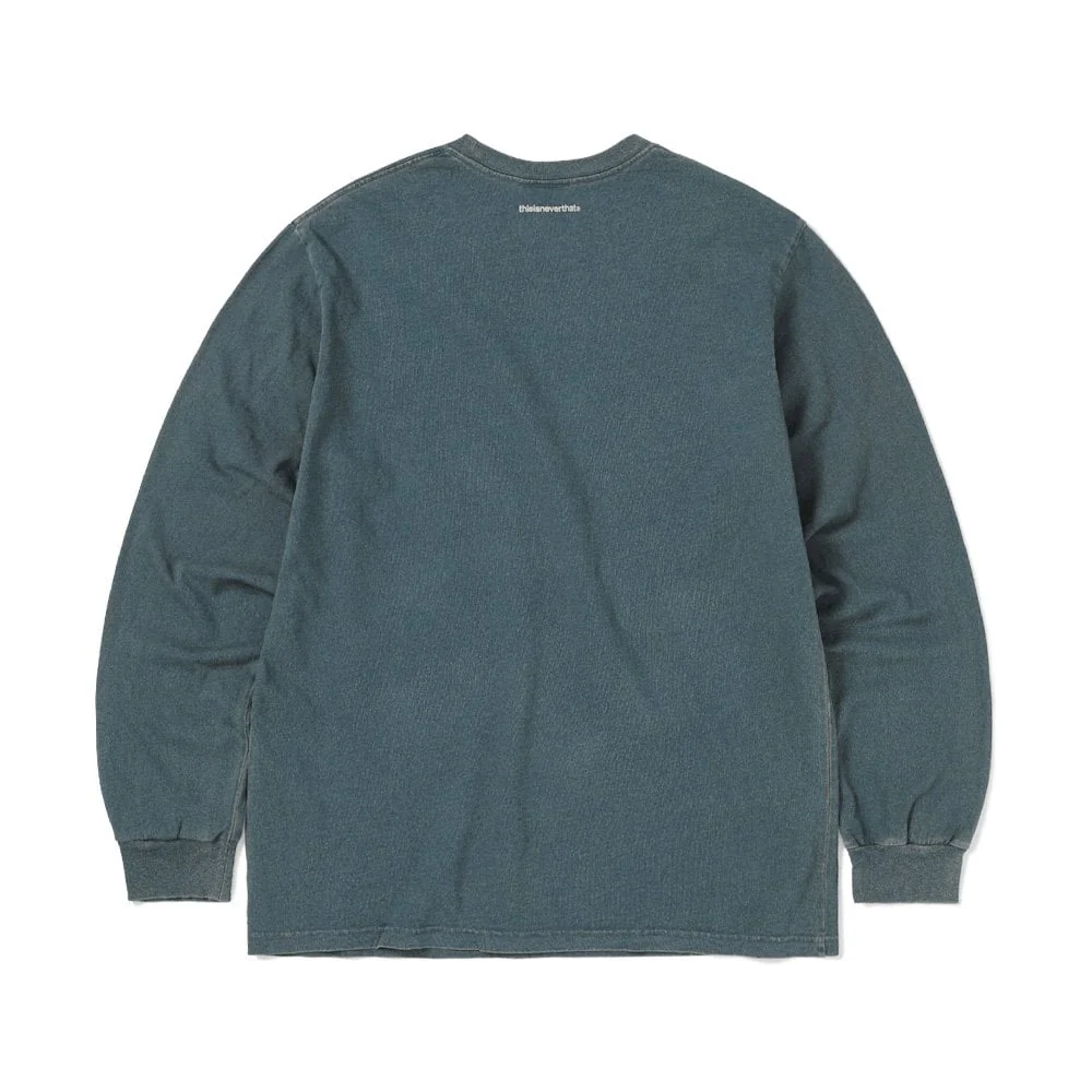 T-logo L/s Tee - Indigo - Image 2