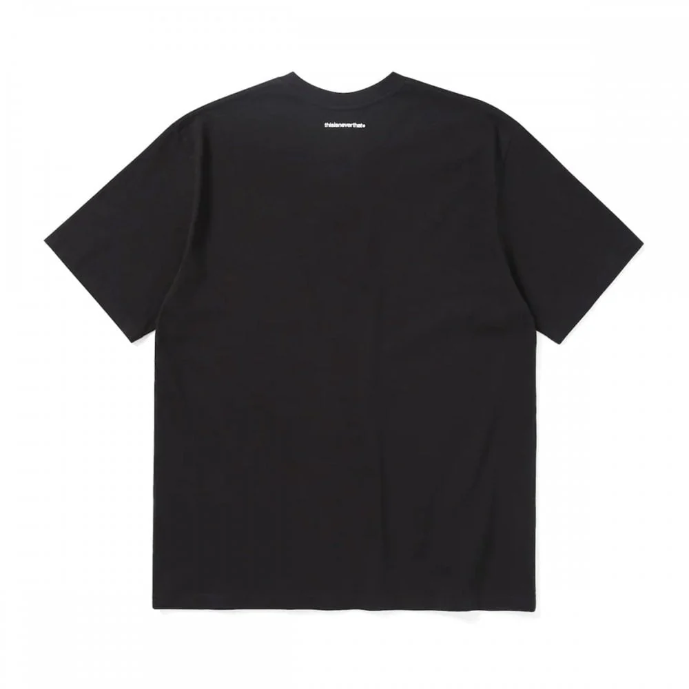 T-Logo Tee - Black - Image 3