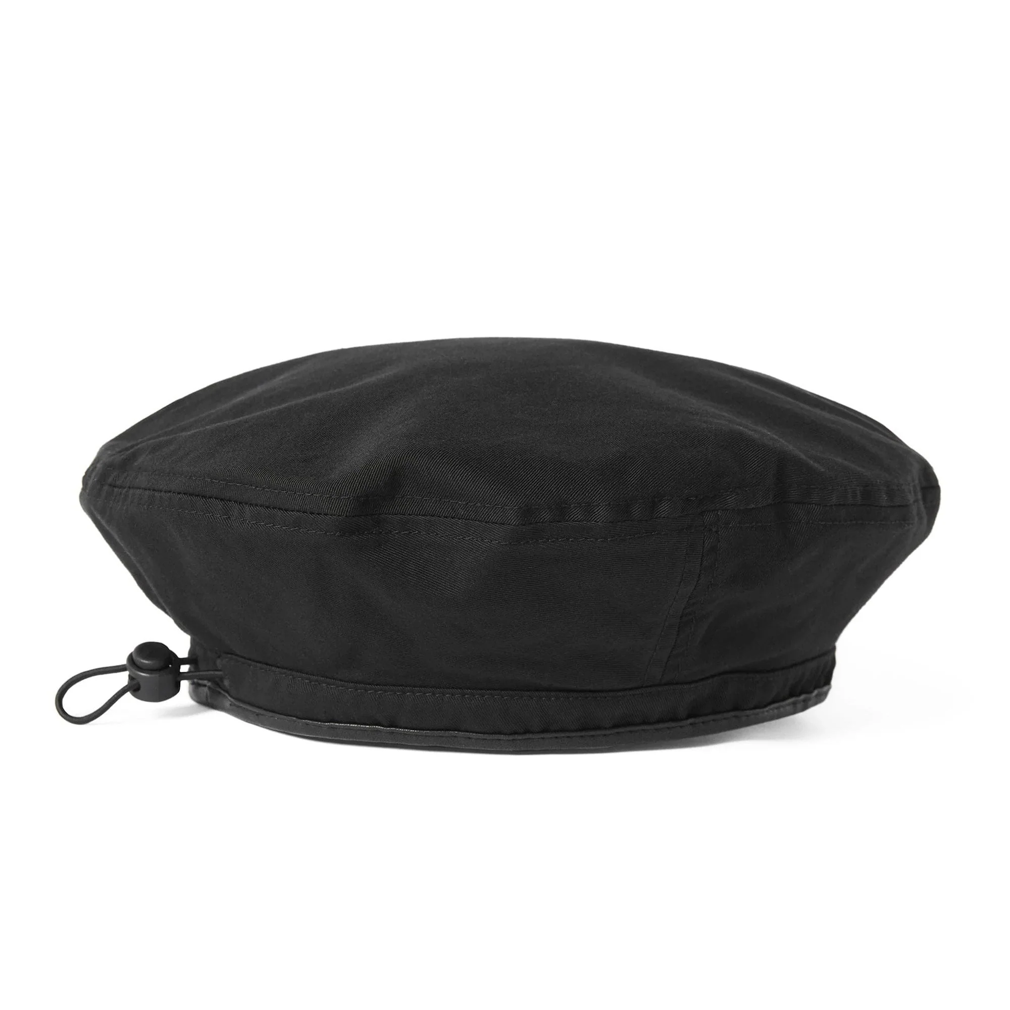 Twill Beret - Black - Image 2
