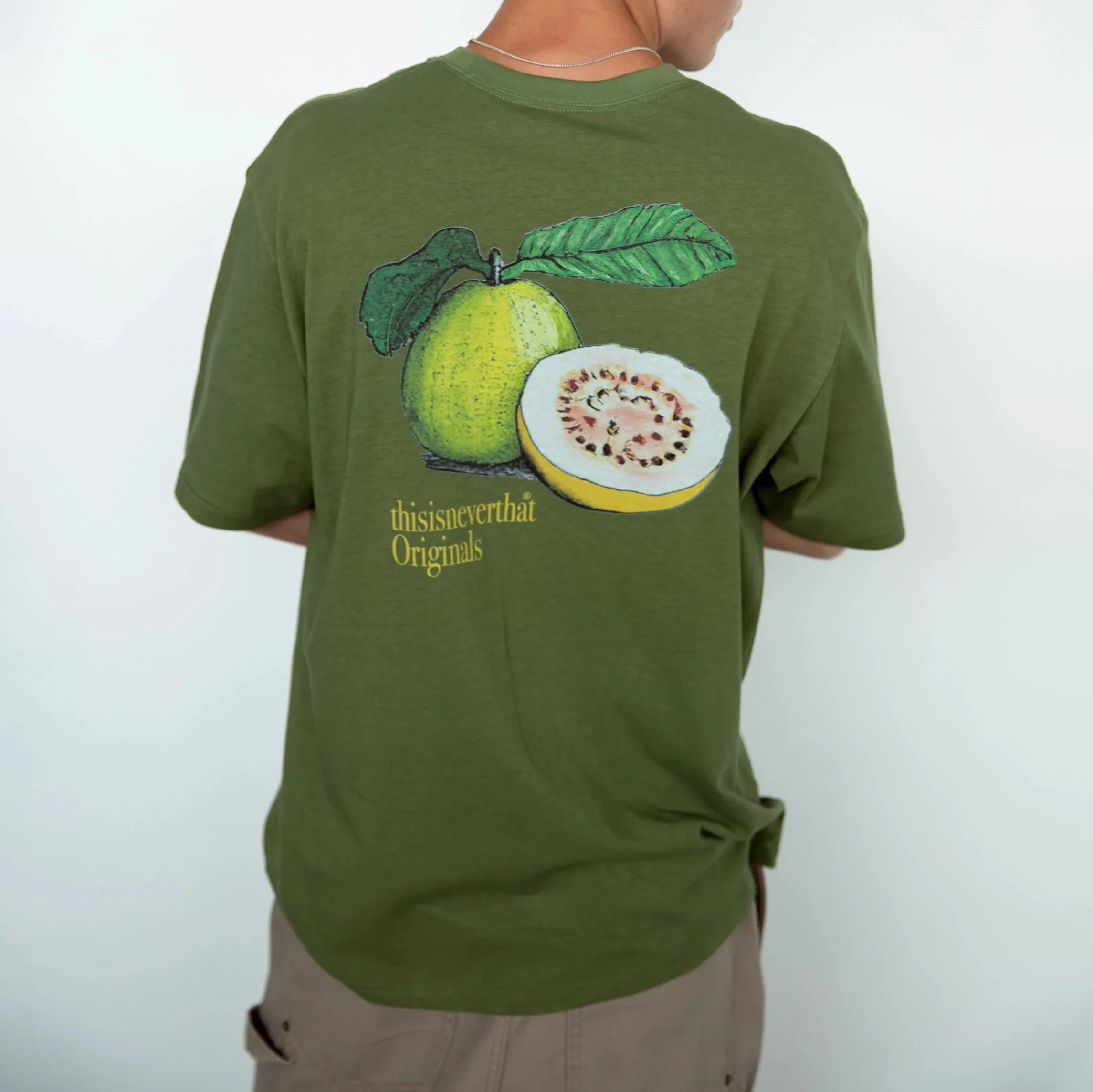 Guava Tee - Moss - Image 3
