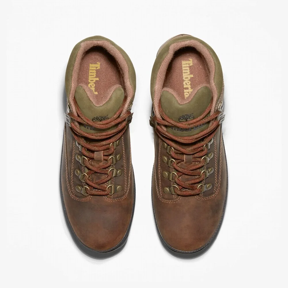 Euro Hiker Mid Lace Boot - Brown - Image 4