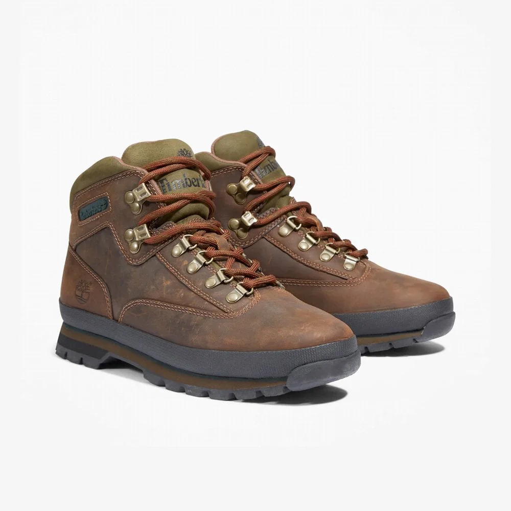 Euro Hiker Mid Lace Boot - Brown - Image 5