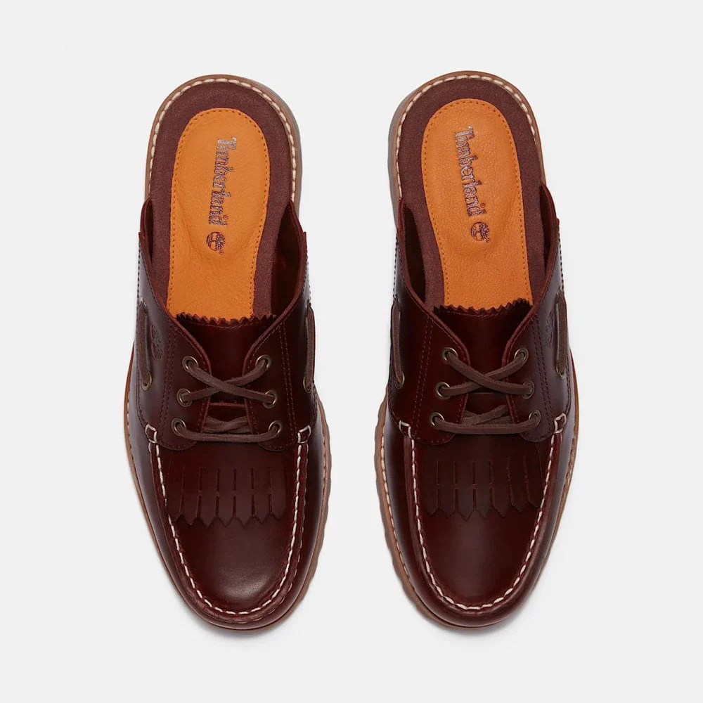 W’ Noreen Mule - Burgundy - Image 2