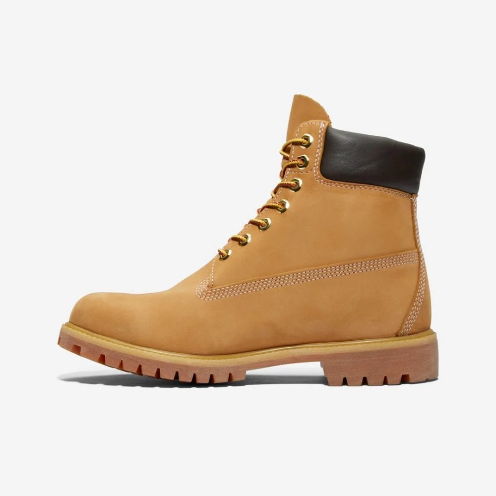W’ Premium 6" Lace Up Waterproof Boot - Wheat - Image 2