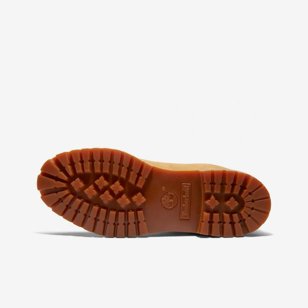 W’ Premium 6" Lace Up Waterproof Boot - Wheat - Image 3