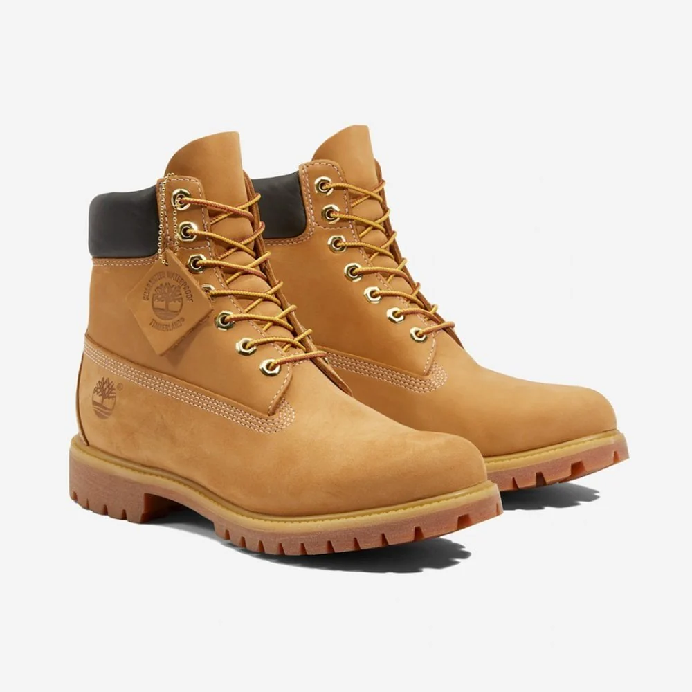 W’ Premium 6" Lace Up Waterproof Boot - Wheat - Image 6