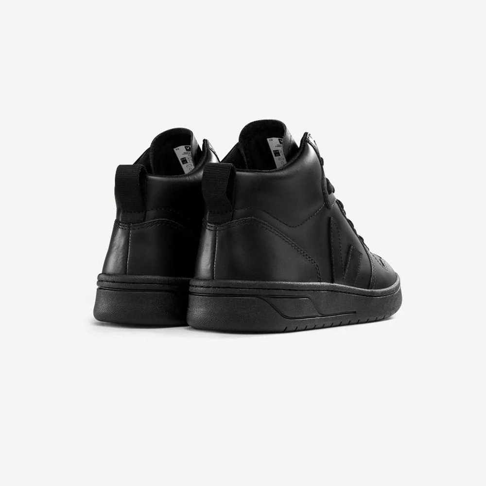 W' V-15 Leather - Black - Image 3