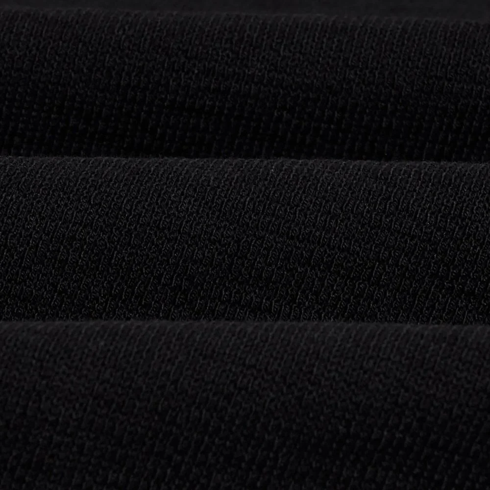Dean Textured Organic Cotton T-Shirt - Black - Image 5