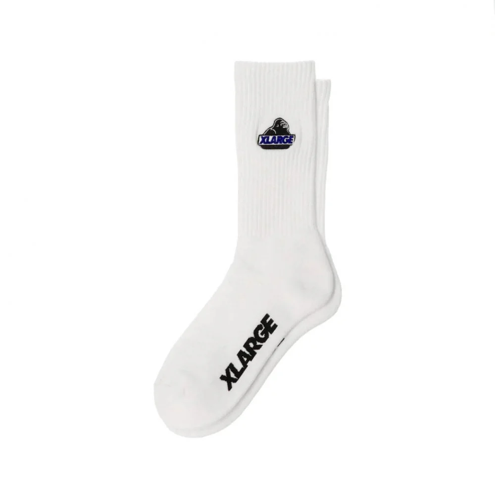 Embroidered OG Socks - White