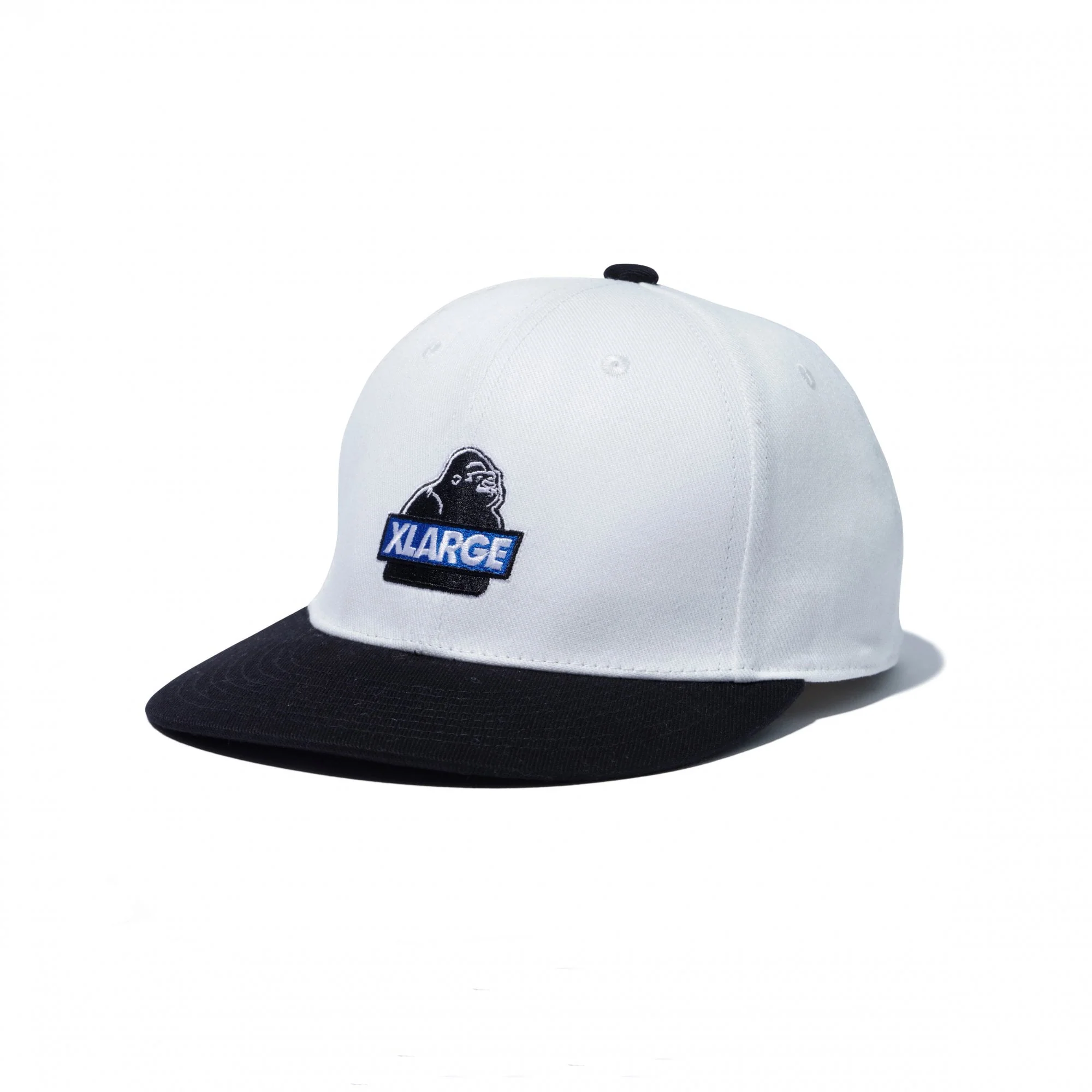 Slanted OG Snapback Cap - White