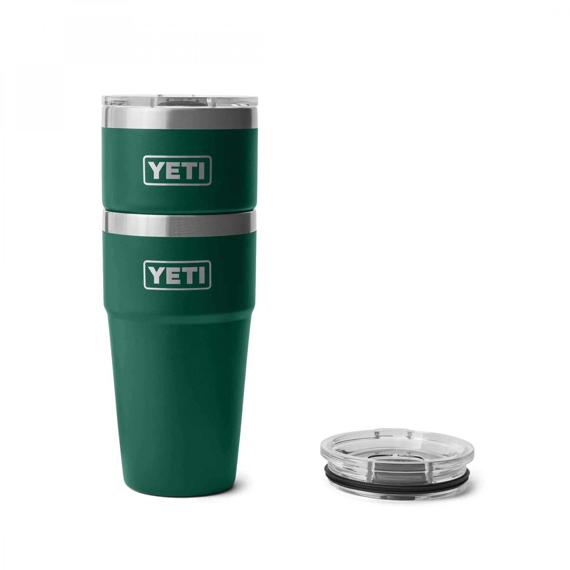 Rambler 20oz Stackable Cup - Black Forest Green - Image 4